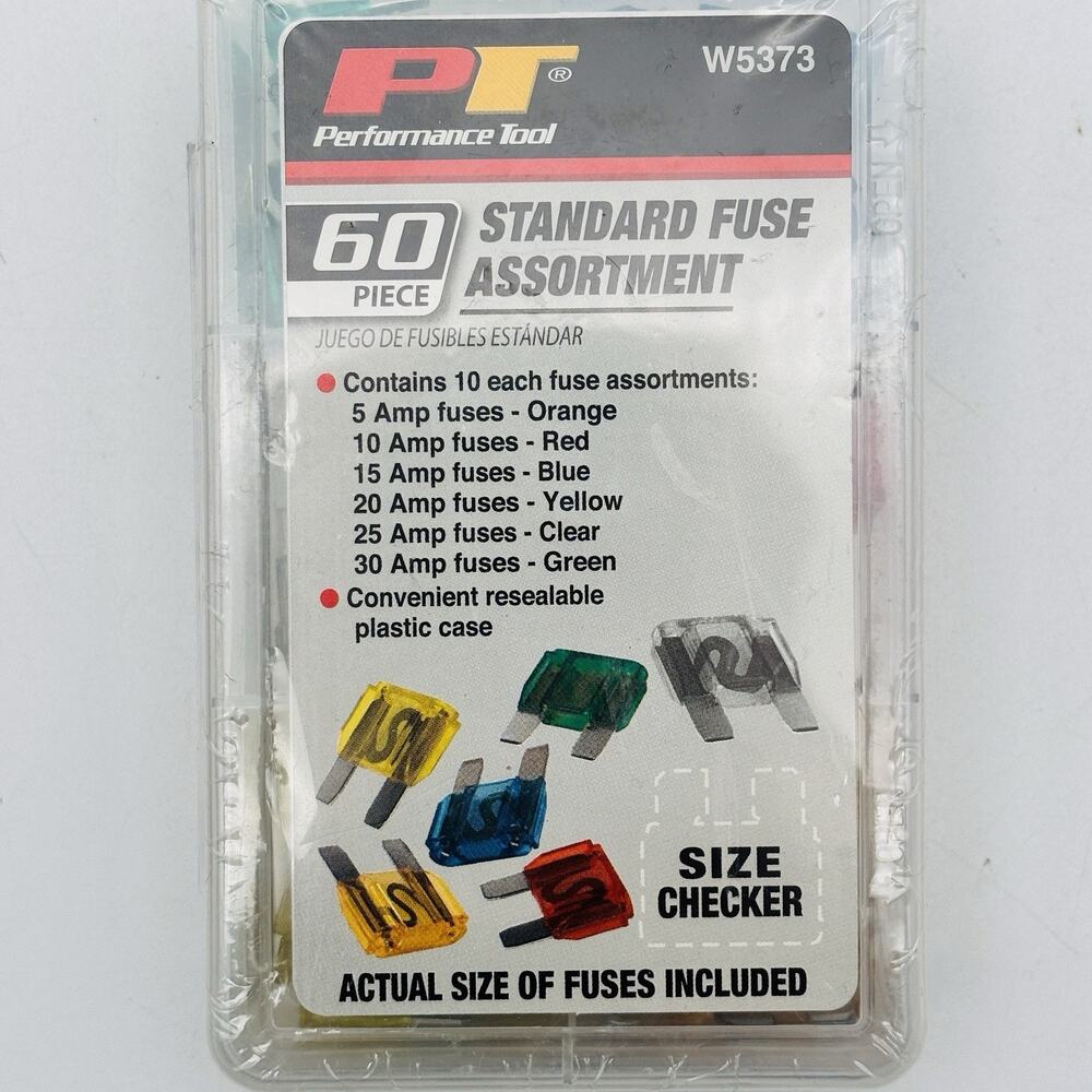 New Wilmar PMW5373 Performance Tool 60-Piece Standard Fuse Assortment Sealed